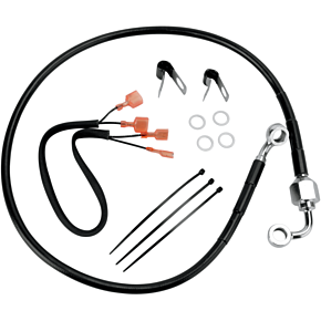 Brake Line - Rear - Black 1741-2960