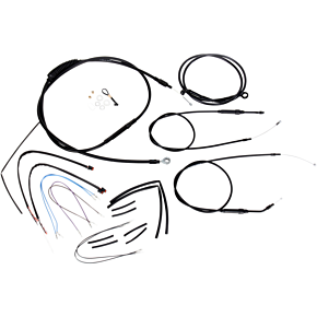 BURLY BRAND Control Kit - 12" Ape Hanger Handlebars B30-1067