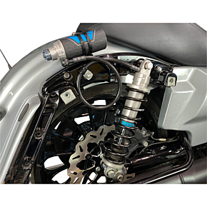 Legend Suspension REVO ARC Remote Reservoir Shocks - Heavy Duty - Clear - 14" - '09-'13 FL 1310-1933