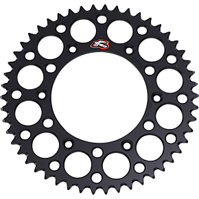 Renthal Sprocket - Black - 50 Tooth 224U-520-50GPBK