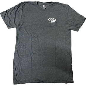 Arai Helmet T-Shirt - Dark Heather Gray - Large 121565