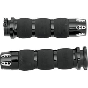 Grips - Gatlin - Air Cushioned - Black AIR-90-ANO-GAT