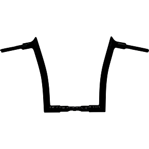 Handlebar - Pointed Top - 14" - Black 818014-B