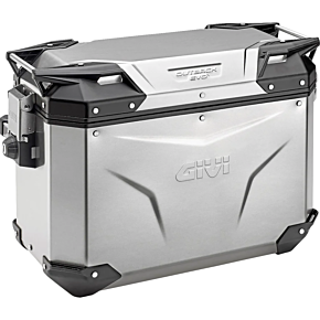 Outback Evo Side Case - Right - 48 Liter - Silver OBKE48ARA