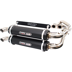 Stage 5 Dual Exhaust - Black TR-4119D-BK