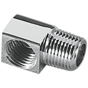 Male Elbow - 3/16" x 1/8" - Chrome 7-49IE-3X2
