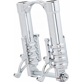 Fork Legs - 49 mm - Chrome - For Custom Radial Mount Brake Caliper 120-012