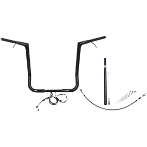 Handlebar Kit - Flat Top - 16" - Black 712016-B