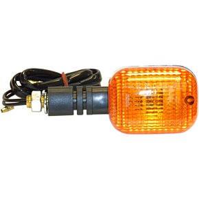 K and S Technologies Turn Signal - Black/Amber