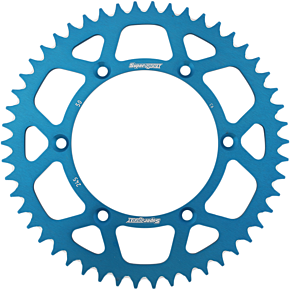 Supersprox Rear Sprocket - Blue - Yamaha - 50 Tooth RAL-245-50 BLU