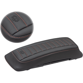 Saddlebag Lid Covers - Black/Red - '93-'13 FL 77637AB