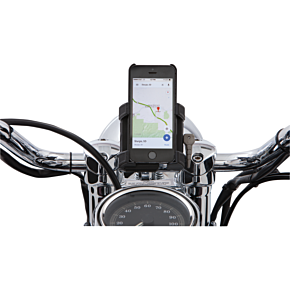 Smartphone/GPS Holder - w/o Charger - Black 50315