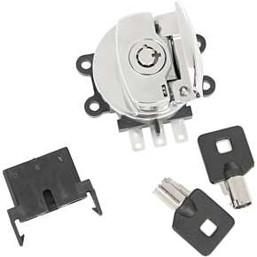 Side Hinge Ignition Switch - Chrome 2106-0224