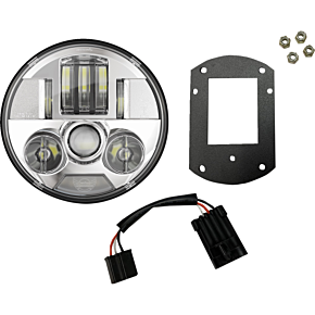 ProBEAM® Headlight Kit - 5-3/4" - Chrome - FXLRST/FXRST PB-LRST-c