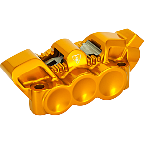 Monoblock Radial Brake Caliper - 100 mm - Right - Gold 320-138