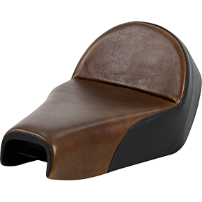 Lariat Solo Seat - Distressed Leather - 4.5 Gal Tank - XL '04-'22 807-03B-0041