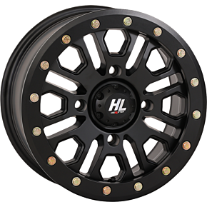 High Lifter Wheel - HL23 Beadlock - Front/Rear - Matte Black - 14x7 - 4/137 - 5+2 (+38 mm) 14HL23-1437