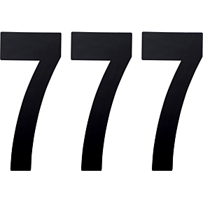 FX Number 7 - Black - 8" 02-4477