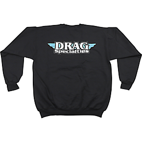 Drag Specialties Sweatshirt - Black - Large DS-111827