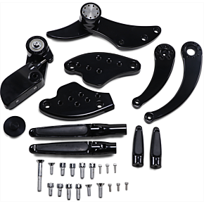 Forward Cntrls Black Softail 18-up