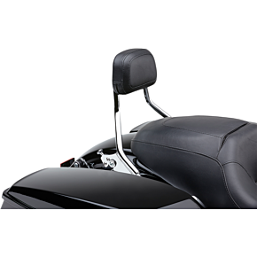 Cobra Detachable Backrest - Chrome - Short - FLH/FLT 602-2212