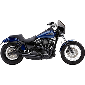 Cobra El Diablo Exhaust - Black - 3.5" - '06-'11 Dyna 6496B