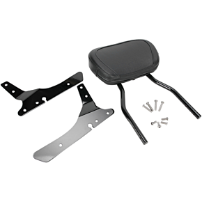 Cobra Round Sissy Bar - Short - Black -  Sportster 602-1253B