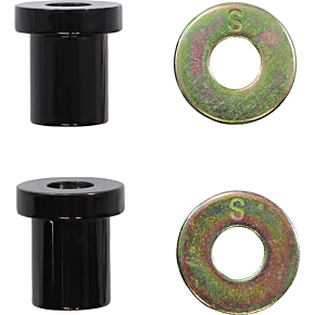 La Choppers Riser Bushings - Solid - Black LA-7400-55B
