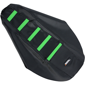 Moose Racing Ribbed Seat Cover - Green - Kawasaki