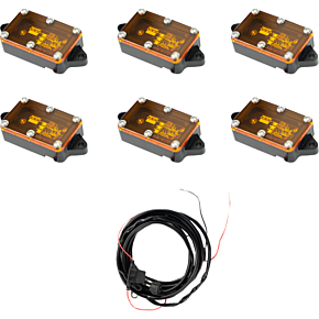 Rock Light - Amber - 6 Pack 70024