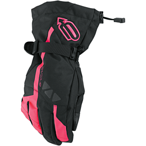 Women's Pivot Gloves - Black/Pink - 2XL 3341-0410