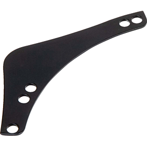 Replacement Breather Bolt Cover Plate - Inverted/Method/Clear Tear/Sidekick - Right - Black 600-066