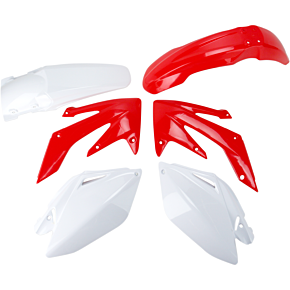 Acerbis Standard Replacement Plastic Body Kit - '09 OE Red/White