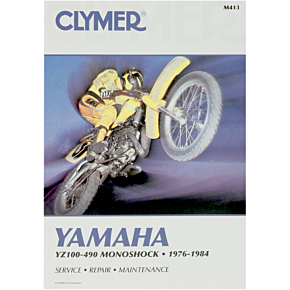 Clymer Manual - Yamaha YZ100-490 Monoshock CM413