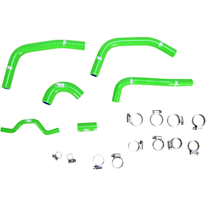 Moose Racing Radiator Hose Kit - Green - Kawasaki