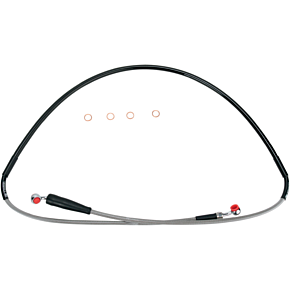 Moose Racing Stainless Steel Brake Line - DR-Z 400 SM - 1741-0992