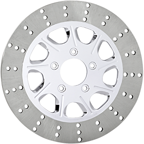 Rc Components Brake Rotor - Front Left - Revolt - Chrome COG117124CLF2K