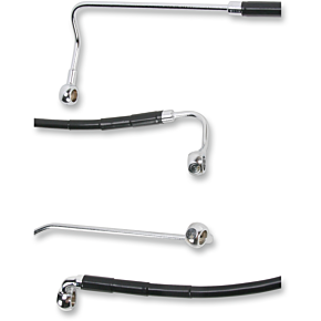 Brake Line - Rear - Black 1741-2943