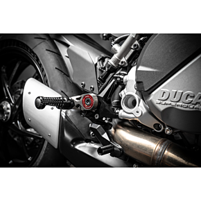 MUE2 Rearset - Black - Ducati MUE2-D03-B