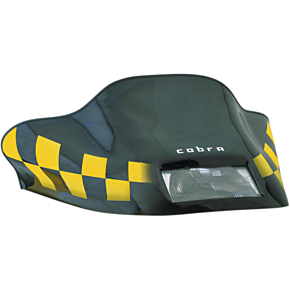 Windshield - 12.75" - Black - Ski Doo 13120