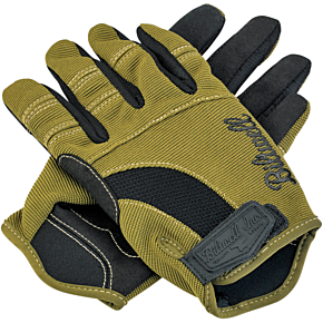 Moto Gloves - Olive/Black - Large 1501-0309-004