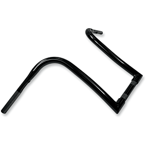 Handlebar - Ape Hanger - 1-1/4" Diameter - 14" Rise - Black LA-7341-14B