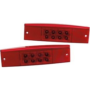 Moose Racing LED Tail Lights - Ranger Mid - Red