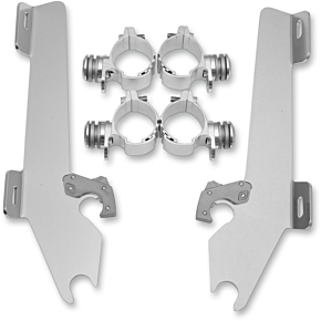 Batwing Trigger Lock Mounting Kit - Vegas - Polished MEK1929