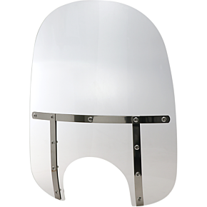 Fats Windshield - 21" - 9" Headlight - Clear MEM3810