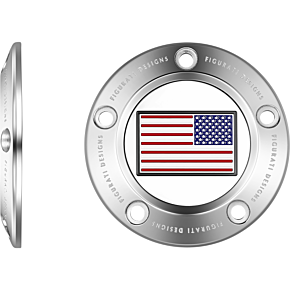 Figurati Designs Timing Cover -  5 Hole - American - Stainless Steel FD20-TC-5H-SS