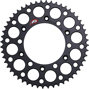 Renthal Sprocket - Honda - Black - 52 Tooth 154U-520-52GRBK