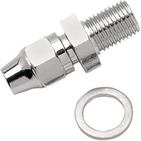 Brake Line Fitting - 3/8-24 - Straight 1742-0063
