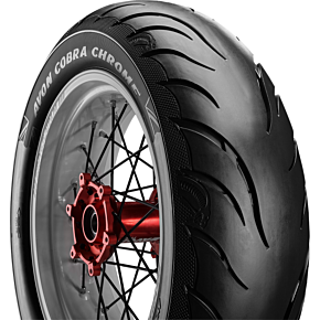 Tire - Cobra Chrome AV92 - Rear - 170/80B15 - Wide Whitewall - 83H 638152