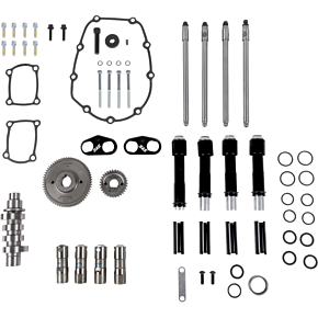 Camshaft Kit - 496 Gear Drive - Black Pushrod Tubes - M8 310-1412